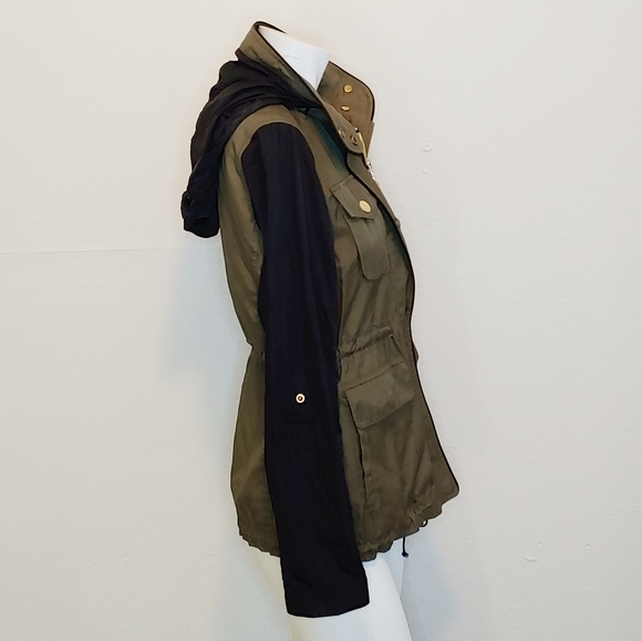 Vince Camuto Hooded Anorak Jacket SZ XS - Picture 2 of 5